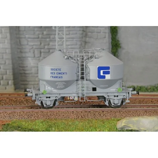 R37_HO43114-R37 HO43114 Cement wagons, Société DES CIMENTS FRANCAIS, ep. IV