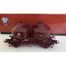 R37 HO43116 Cement wagons, M SNCF dry sand, ep. IV - R37_HO43116