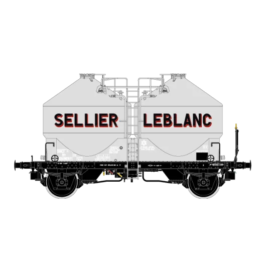 R37_HO43118-R37 HO43118 Wagons cimentier, SELLIER LEBLANC, ep. III