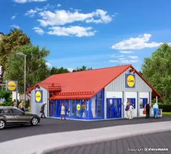 Vollmer 43662 Model, Lidl Supermarket - Vollmer - Vollmer_43662