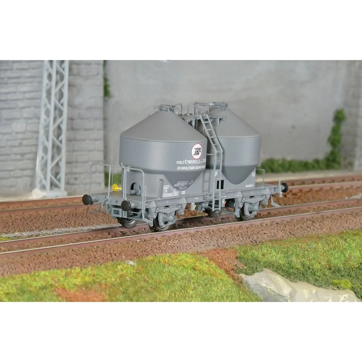 R37 HO43120 Wagons cimentier, SMTS chez CNC, ep. III Rail 37 - R37 R37_HO43120 - 1