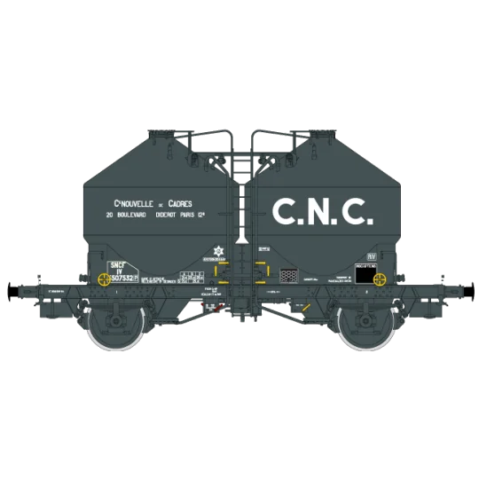 Cement wagons, CNC , ep. III - R37 HO43121 R37_HO43121-Cement wagons, CNC , ep. III - R37 HO43121