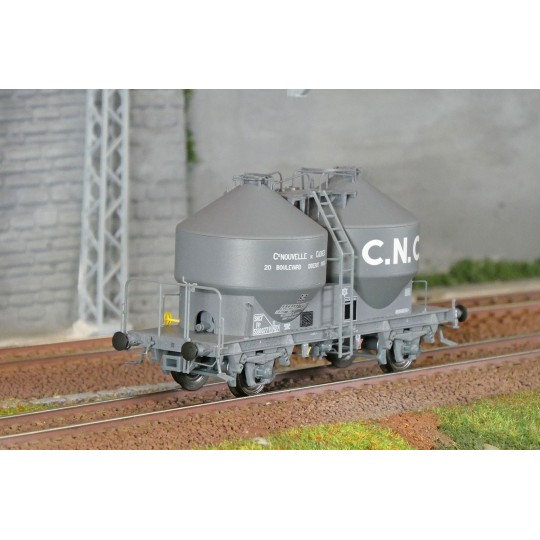 R37_HO43122-R37 HO43122 Wagons cimentier, C.N.C, ep. III