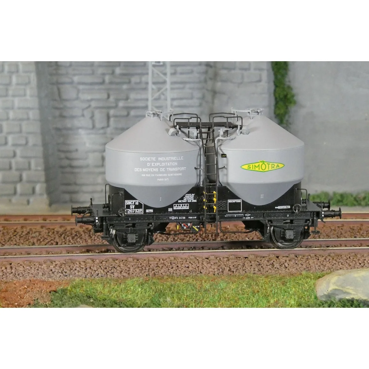 R37 HO43123 Cement wagons, SIMOTRA, ep. III - R37_HO43123