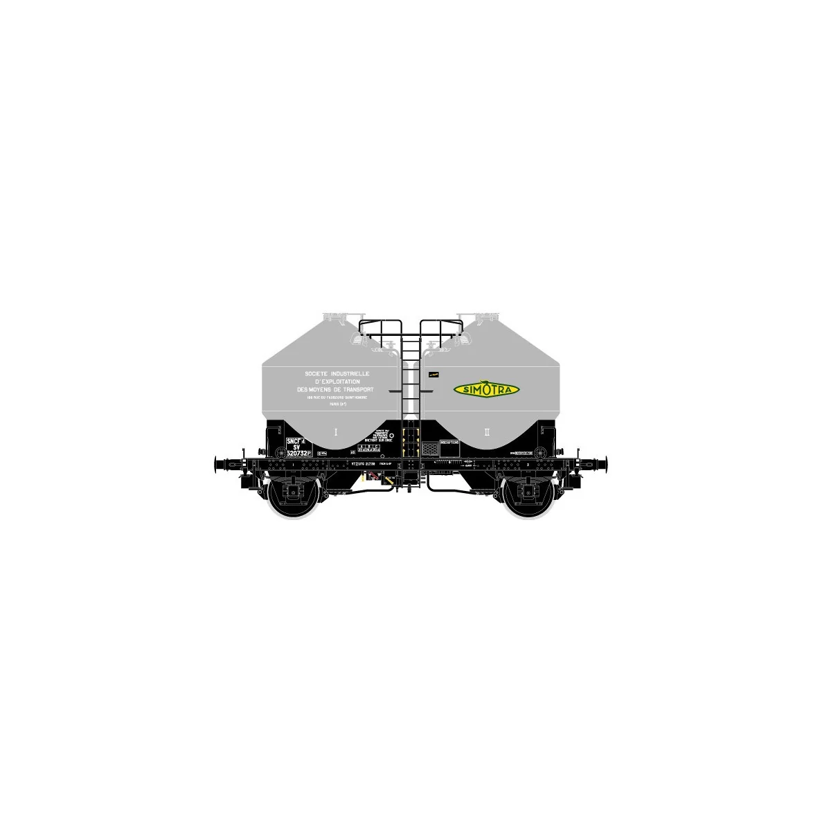 R37 HO43123 Cement wagons, SIMOTRA, ep. III R37 HO43123 Cement wagons, SIMOTRA, ep. III
