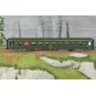 R37_HO42501-R37 HO42501 USI passenger car, B10t, Y16 bogies, bellows, Batignolles, illuminated