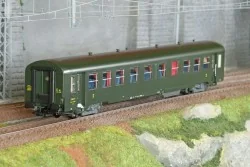 R37 HO42512 USI passenger car, Bmyfi 8.3132, Y24 bogies, Avialex in...
