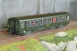 R37 HO42513 Voiture voyageurs USI, B10t 8.4215, bogies Y24, chauffage autonome Avialex, Batignolles Rail 37 - R37 R37_HO42513 - 