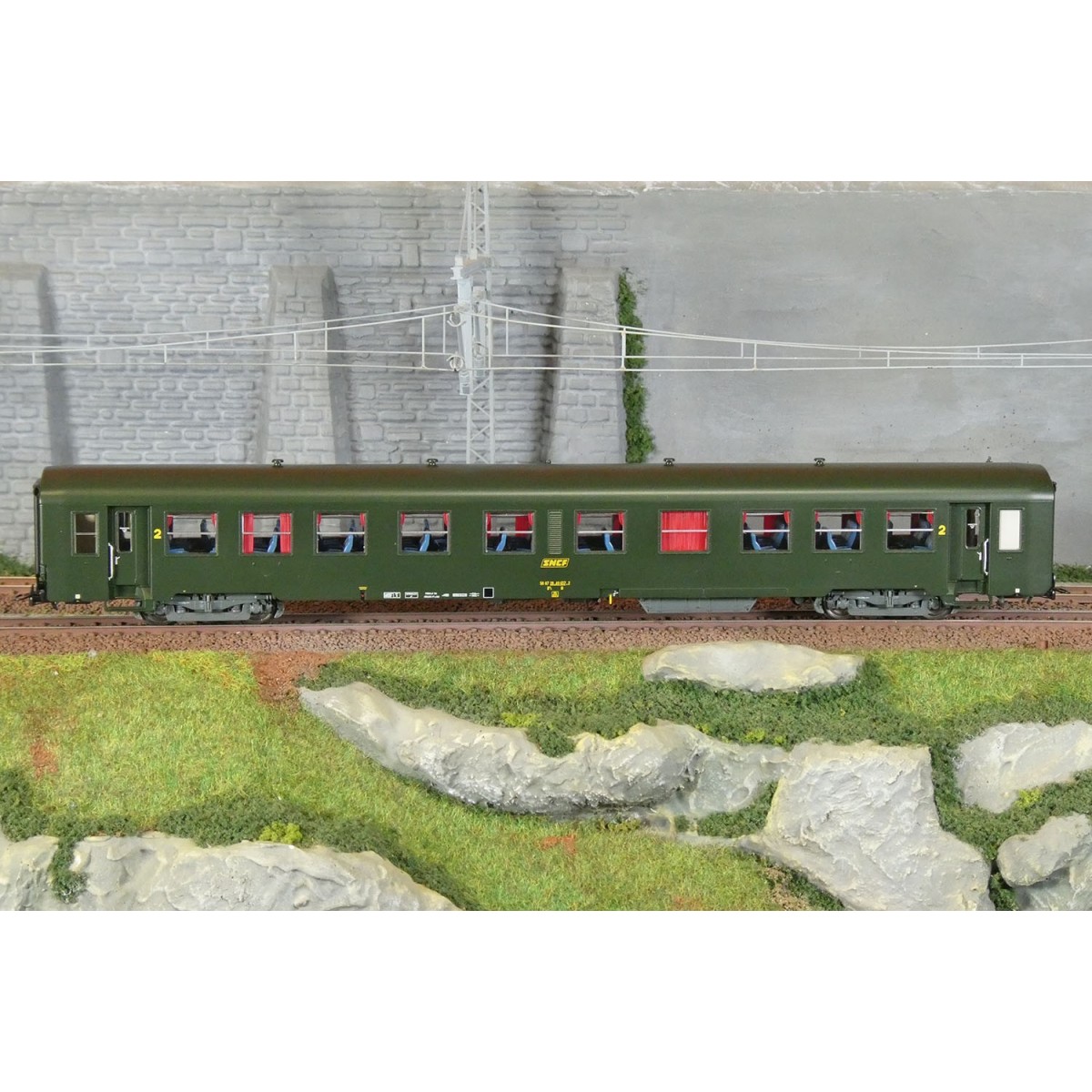 R37 HO42514 USI passenger car, B10t, Y24 bogies, Avialex independen...