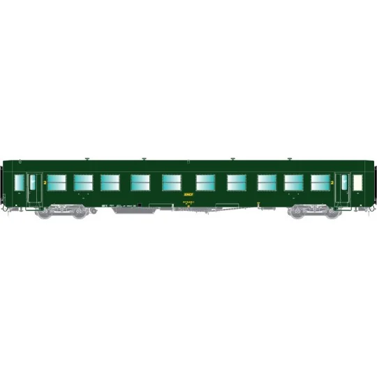 R37_HO42514-R37 HO42514 Voiture voyageurs USI, B10t, bogies Y24, chauffage autonome Avialex, Batignolles, éclairée