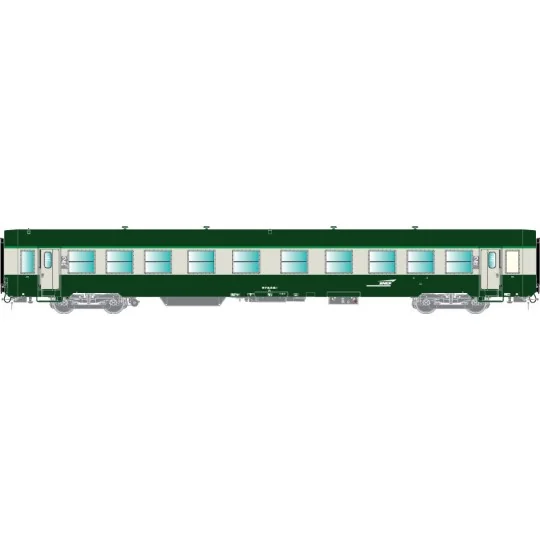 R37_HO42517-R37 HO42517 Voiture voyageurs USI, B10t, bogies Y24, Dijon, éclairée