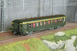 R37 HO42518 Voiture voyageurs USI, A6myfi 8.3268, bogies Y24, chauffage autonome Avialex, Batignoll Rail 37 - R37 R37_HO42518 - 