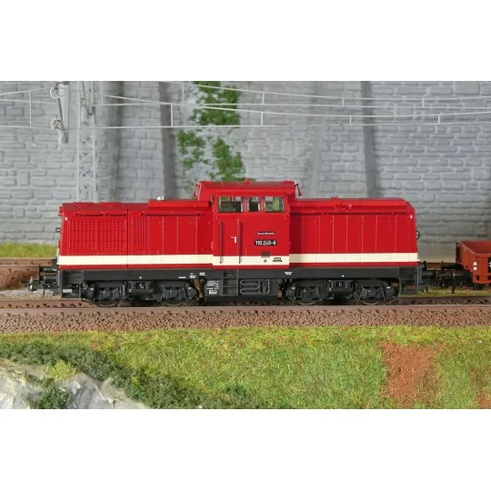 ROCO_5110009-Roco 5110009 Starter set for 110 series diesel trains, DR, with freight train, digital, Z21 sta