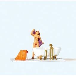 Preiser 28159 figures, woman in bathroom - Preiser - Pre...