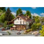 FALLER_191836-Faller 191836 Model Kit, Alpine House with Cafe