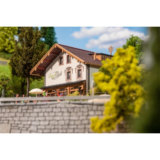 FALLER_191836-Faller 191836 Maquette, Maison des Alpes avec café