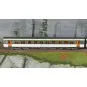 LSM_41213-LS Models 41213 Set de 2 voitures VTU, B11rtu / B11tu, livrée Corail d'origine, SNCF, logo encadré,