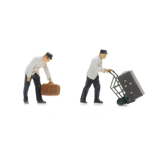ARTI_7875010-Artitec 7875010 Paintable Figures, Dockworkers with Luggage
