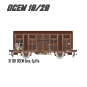 LSM_31301-LS Models 31301 Wagon OCEM Gms, SNCF, livré marron ep.IVa