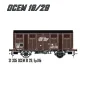 LS Models 31305 OCEM IK 29 Wagon, SNCF, brown livery with black roo... LSM_31305-LS Models 31305 OCEM IK 29 Wagon, SNCF, brown livery with black roof, ep.IIIb