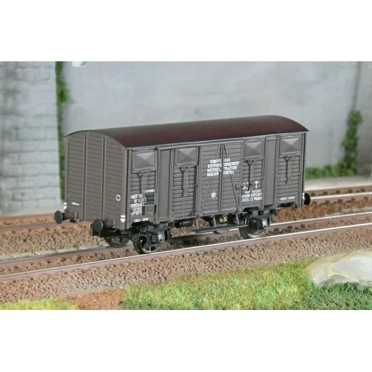 LS Models 31305 OCEM IK 29 Wagon, SNCF, brown livery with black roo... LSM_31305-LS Models 31305 OCEM IK 29 Wagon, SNCF, brown livery with black roof, ep.IIIb