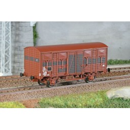 LS Models 31303 Wagon OCEM Gms, SNCF, delivered brown, ep.IVa - LSM...