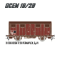 LSM_31306-LS Models 31306 OCEM K 29 PERMAPLEX Wagon, SNCF, red livery, ep.IV