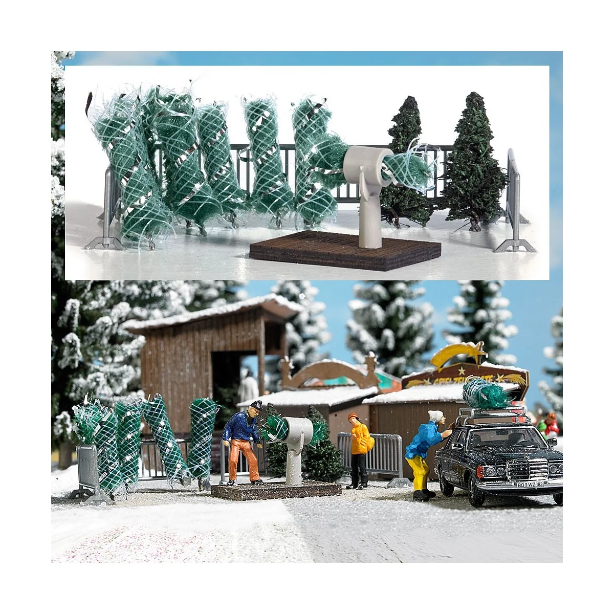 Busch 1182 Christmas Tree Sales Stand Busch 1182 Christmas Tree Sales Stand