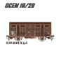 LSM_31307-LS Models 31307 OCEM K 29 Wagon, SNCF, brown livery, ep.IV