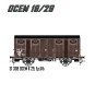 LS Models 31308 OCEM K 29 Wagon, SNCF, brown livery with black roof... LSM_31308-LS Models 31308 OCEM K 29 Wagon, SNCF, brown livery with black roof, ep.IIIb