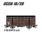 LSM_31308-LS Models 31308 Wagon OCEM K 29, SNCF, livré brun toit noir, ep.IIIb