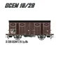LS Models 31309 OCEM K 29 Wagon, SNCF, brown livery with black roof... LSM_31309-LS Models 31309 OCEM K 29 Wagon, SNCF, brown livery with black roof, ep.IIIb