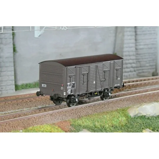 LS Models 31309 OCEM K 29 Wagon, SNCF, brown livery with black roof... LSM_31309-LS Models 31309 OCEM K 29 Wagon, SNCF, brown livery with black roof, ep.IIIb