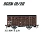 LS Models 31312 OCEM Kf 19 Wagon, SNCF, brown livery with black roo... LSM_31312-LS Models 31312 OCEM Kf 19 Wagon, SNCF, brown livery with black roof, ep.IIIb