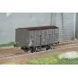 LS Models 31312 OCEM Kf 19 Wagon, SNCF, brown livery with black roo... LSM_31312-LS Models 31312 OCEM Kf 19 Wagon, SNCF, brown livery with black roof, ep.IIIb