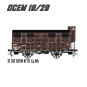 LSM_31313-LS Models 31313 Wagon OCEM Kf 19, SNCF, livré brun toit noir et guérite, ep.IIIb
