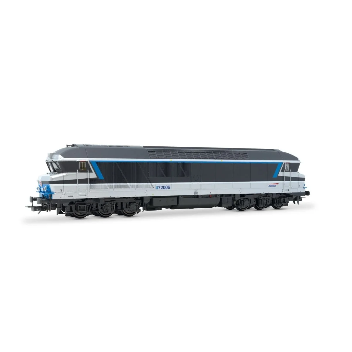 Jouef HJ2620 CC 72006 diesel locomotive, SNCF, Isabelle, Casquette ... Jouef HJ2620 CC 72006 diesel locomotive, SNCF, Isabelle, Casquette ...