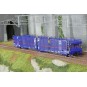 HJ6316-Jouef HJ6316 Laeks 3-axle car carrier wagon, Mega Car Carrier, Transfesa / Hispanauto, white livery