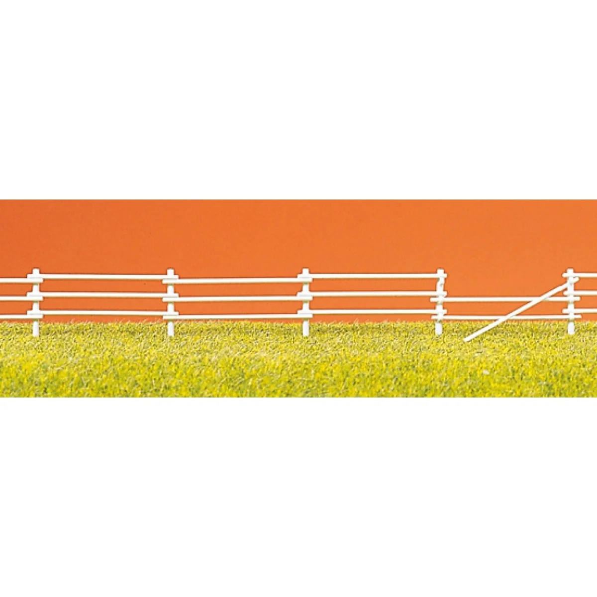 Preiser 17605 Enclosure with white barriers - PREISER_17605