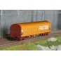 Jouef HJ6315 Rils-type bogie covered wagon, freight, SNCF, orange l... HJ6315-Jouef HJ6315 Rils-type bogie covered wagon, freight, SNCF, orange livery