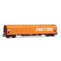 Jouef HJ6315 Rils-type bogie covered wagon, freight, SNCF, orange l... HJ6315-Jouef HJ6315 Rils-type bogie covered wagon, freight, SNCF, orange livery