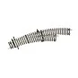 ROCO_42467-Rocoline 42467 Right-hand curved turnout BWr2/3