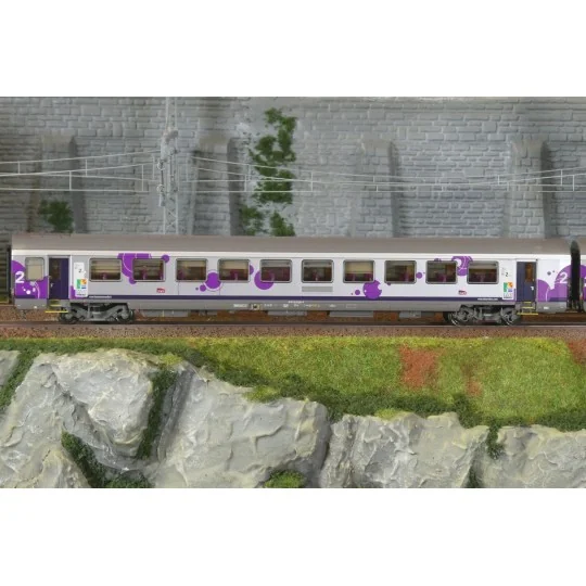 LSM_41212-*LS Models 41212 Set of 2 VTU coaches, B11tu + B11tu, Intercités Région Haute-Normandie, SNCF, log