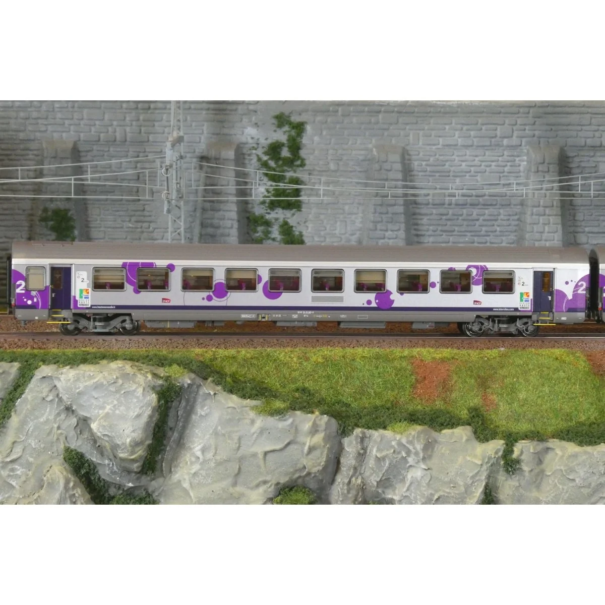 *LS Models 41212 Set of 2 VTU coaches, B11tu + B11tu, Intercités Ré...