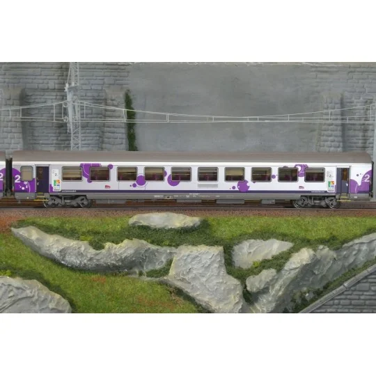 LSM_41212-*LS Models 41212 Set of 2 VTU coaches, B11tu + B11tu, Intercités Région Haute-Normandie, SNCF, log