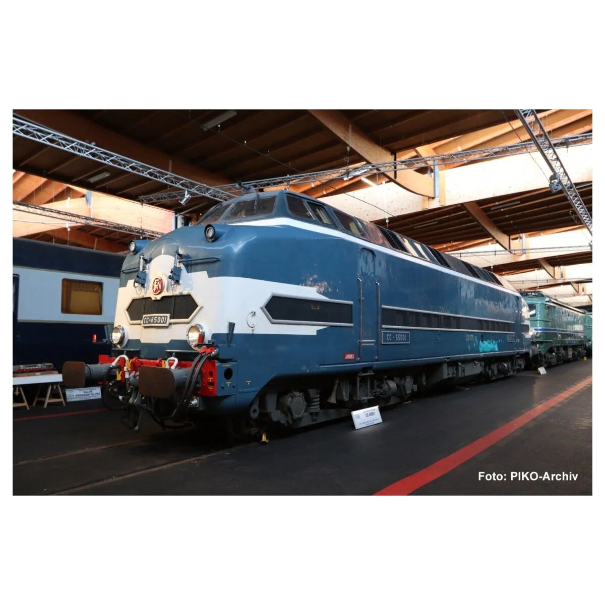 Piko 97542 Locomotive diesel CC 65000 SNCF, Etat d'origine, digitale sonore  PIKO_97542 - 1