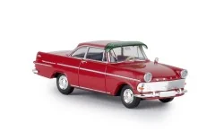 Brekina 20132 Opel Rekord P2, red coupe with sun visor - Sai - ...