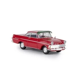 Brekina 20132 Opel Rekord P2, red coupe with sun visor - Sai - ...