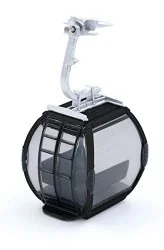 Jaegerndorfer 82003 Ski lift, black egg for slope lift...