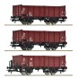 Roco_6600146-Roco 6600146 Set of 3 tipper wagons, type El-u (Omu), DR